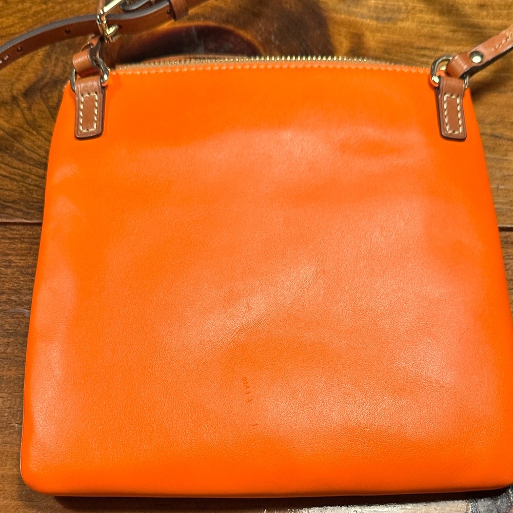 Dooney & Bourke Vibrant Orange Crossbody Bag - Picture 6 of 6